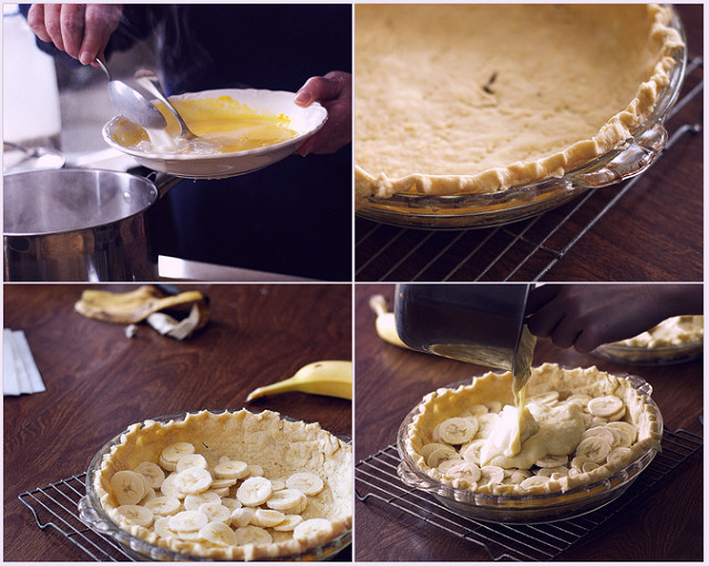 Grandma's Cooking School: Banana Cream Pie