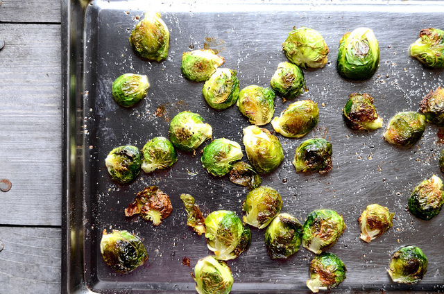 Oven Roasted Brussels Sprouts