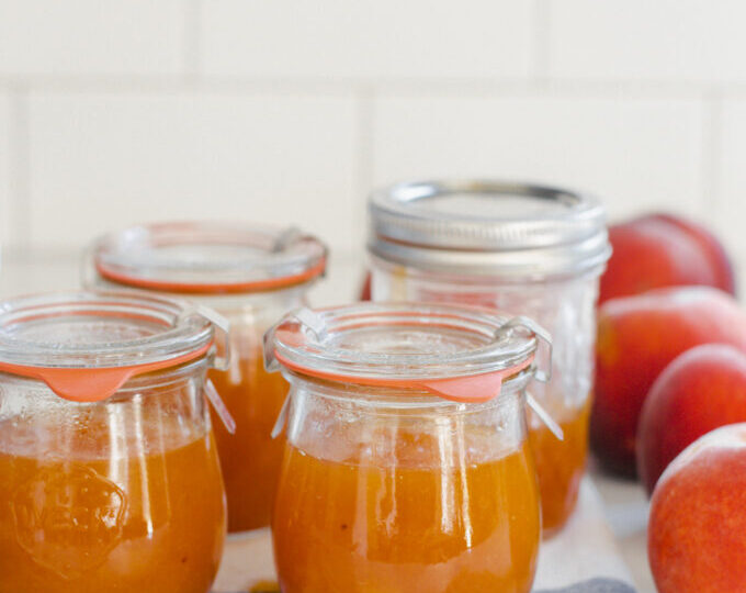 Easy Peach Jam Recipe without Pectin!