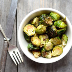 Oven Roasted Brussels Sprouts