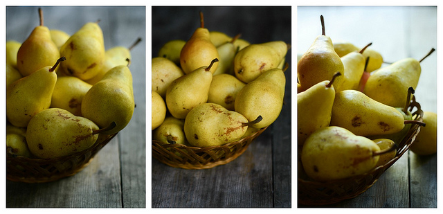 Pears, 3 Different Ways