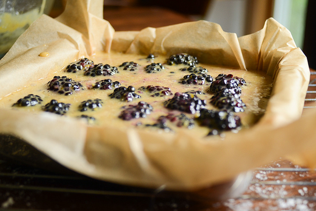 Blackberry Cobbler Bars