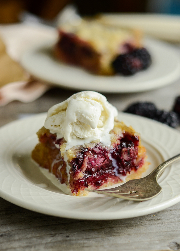 Blackberry Cobbler Bars