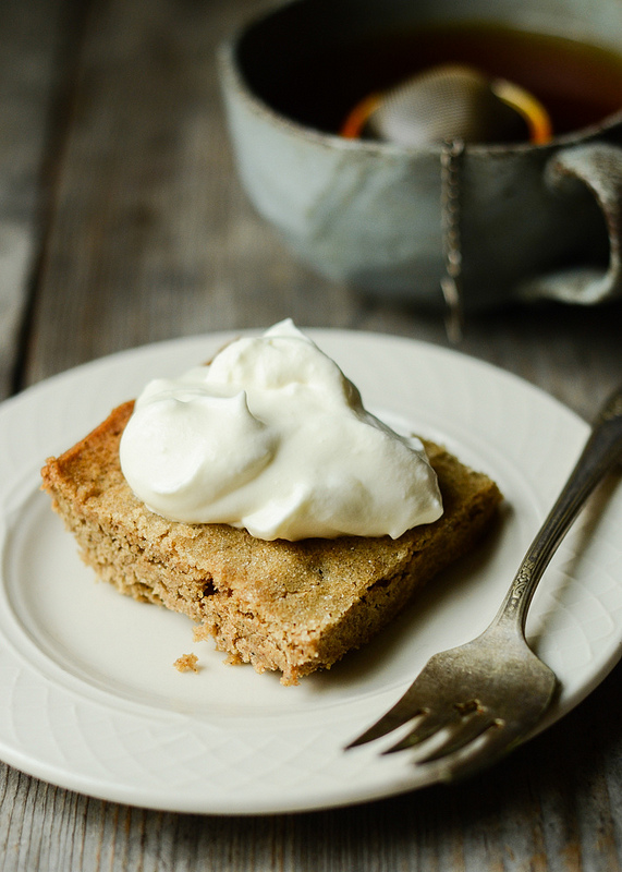 Chai Gingerbread Bars