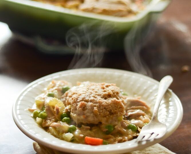 Chicken and Biscuit Pot Pie