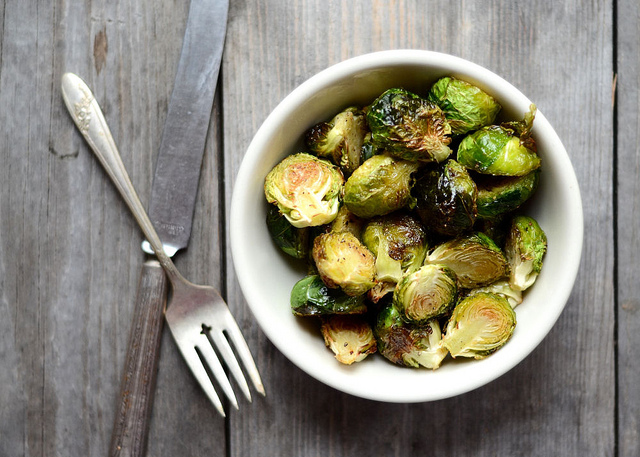 Oven Roasted Brussels Sprouts