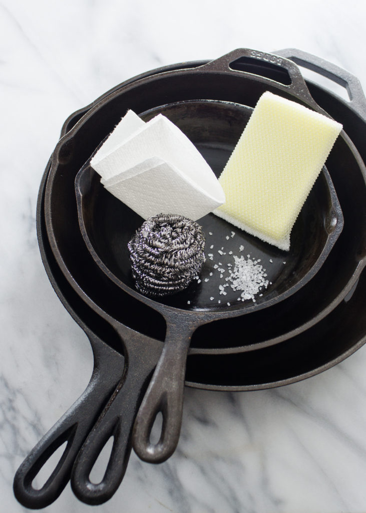 3 Ways to Clean a Cast Iron Skillet