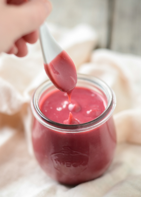 Raspberry Curd