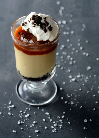 Salted Caramel Budino