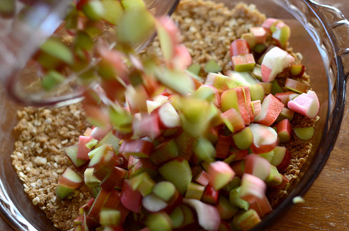 Rhubarb Crunch