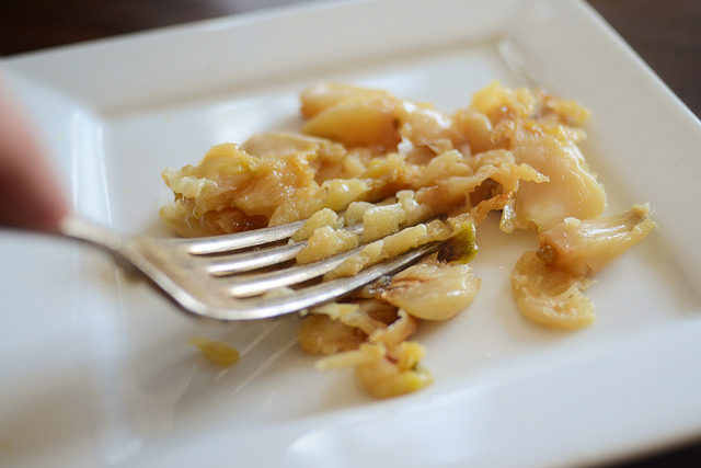 Roasted Garlic and Olive Focaccia