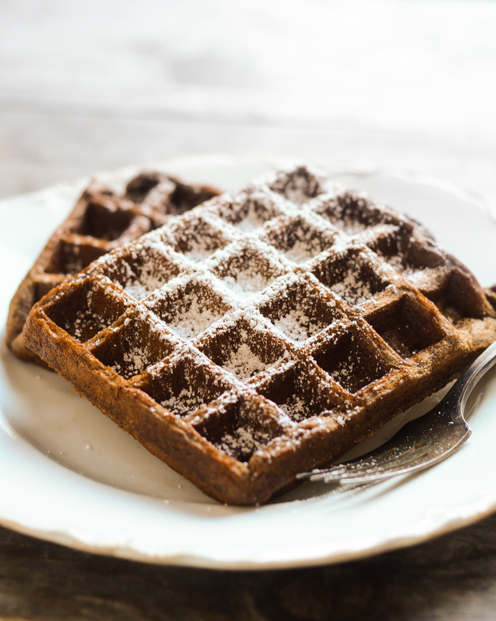 Gingerbread Waffles