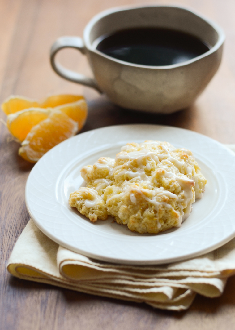 Orange Scones - Buttered Side Up