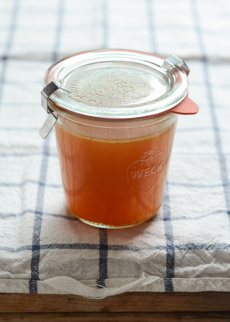 How to Make Chicken Broth in the Crock Pot - Buttered Side Up