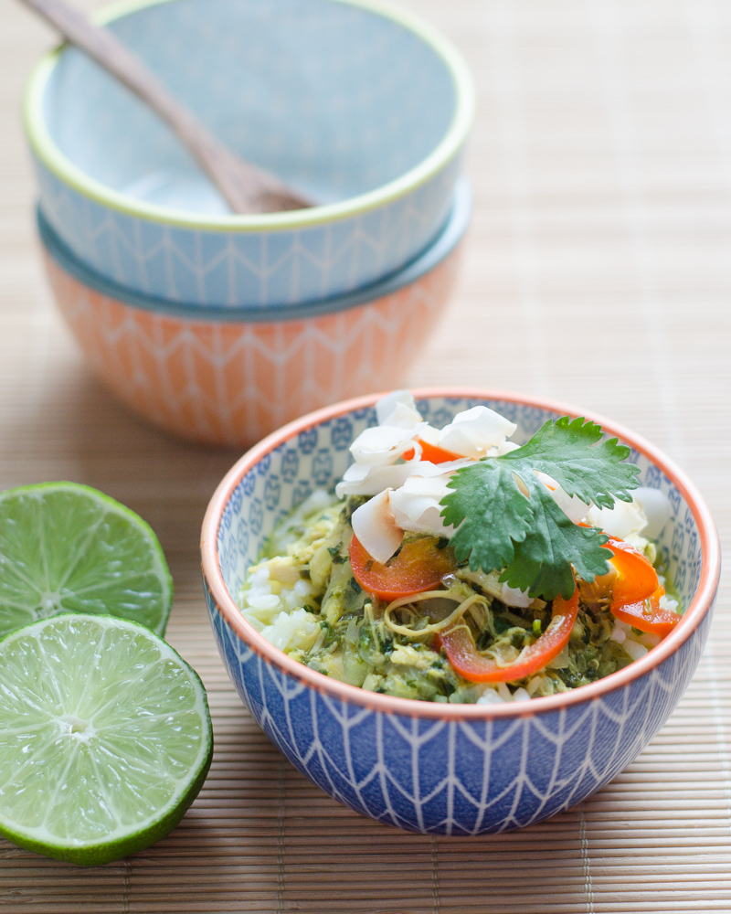 Coconut Curry Chicken Soup with Coconut Milk!