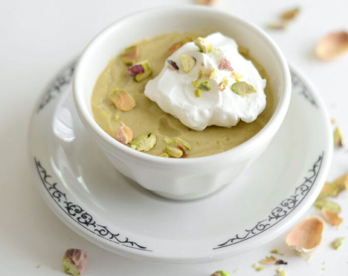 Homemade Pistachio Pudding