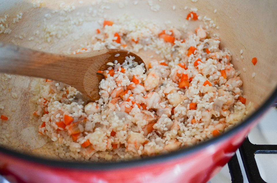 Korean Shrimp and Rice Porridge (Saewoojuk)