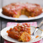 Rhubarb Upside Down Cake