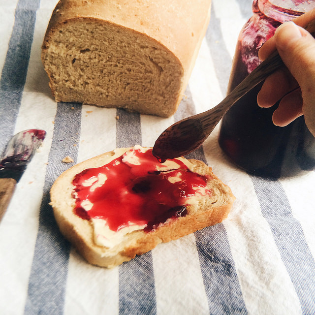 Oatmeal Honey Bread | Buttered Side Up