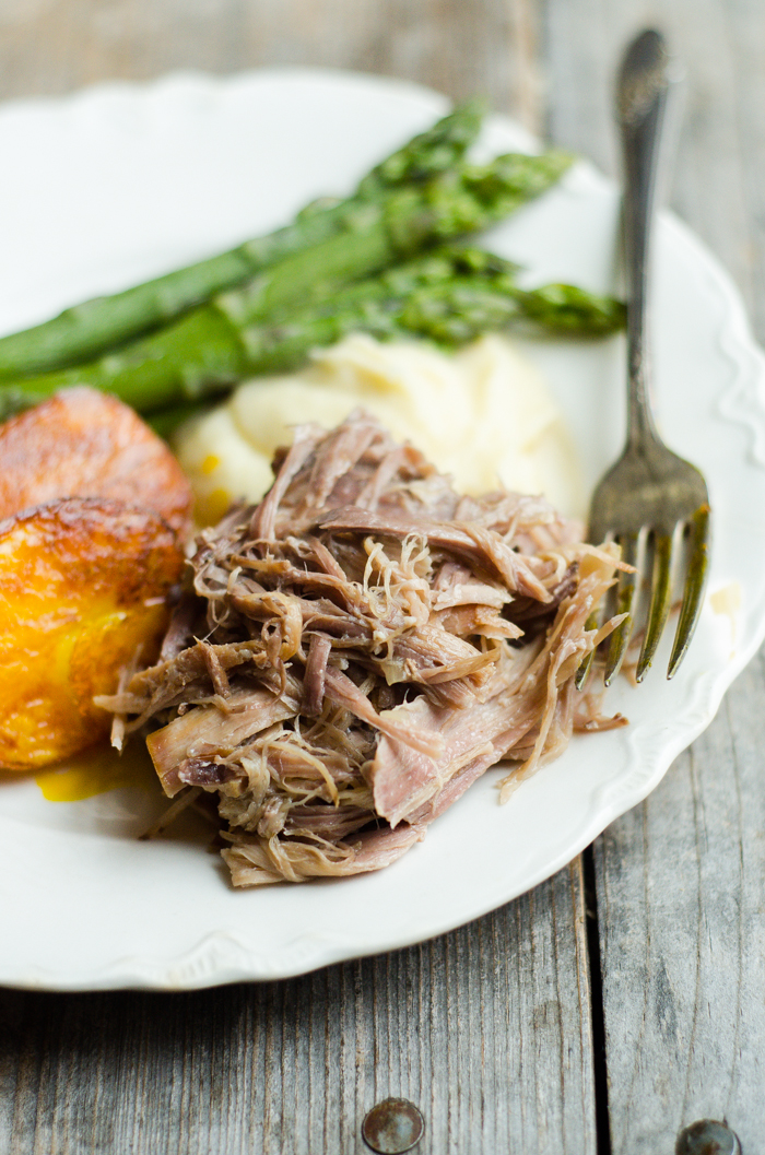 Pulled Pork in the Crockpot-Slow Cooker | Buttered Side Up