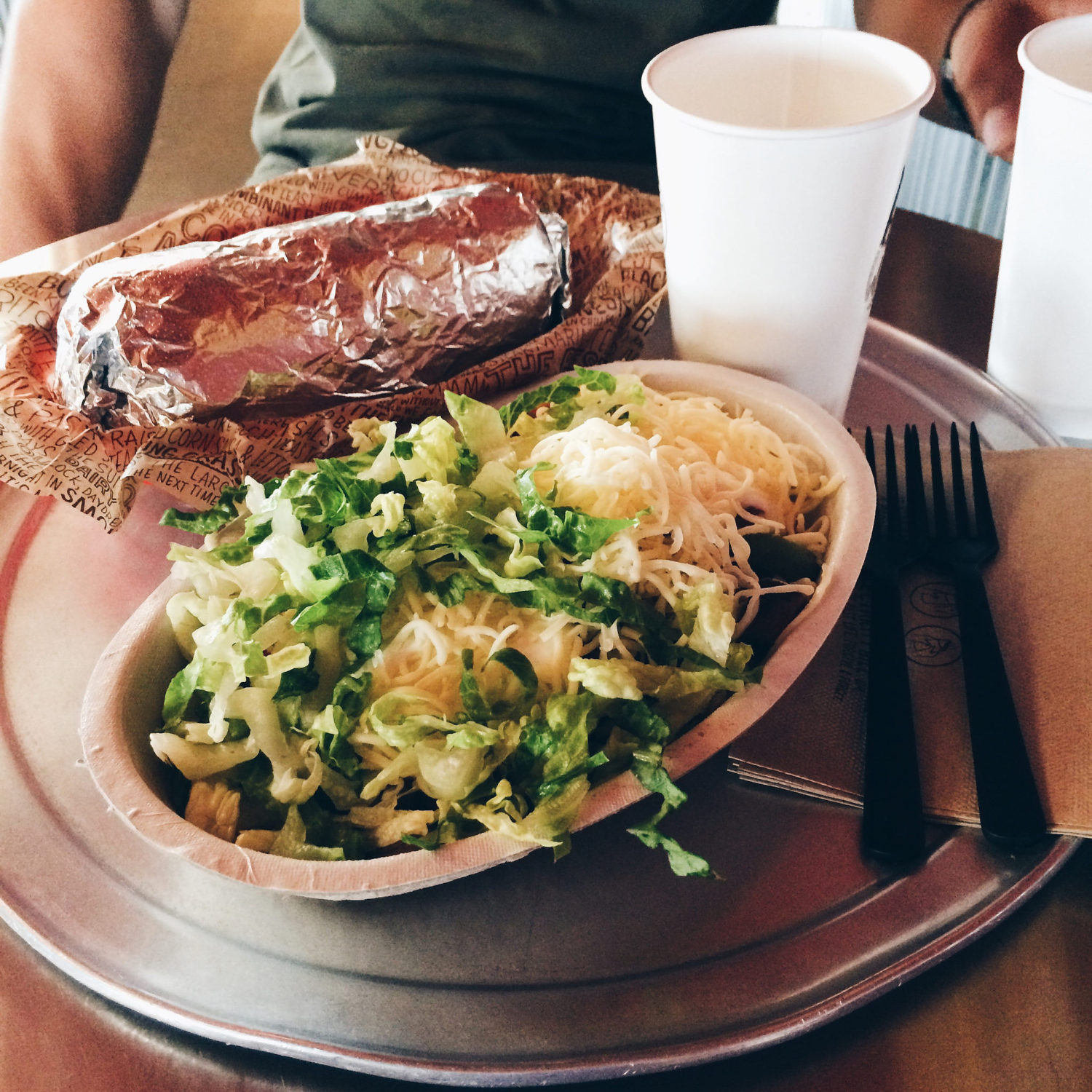 First time at Chipotle.