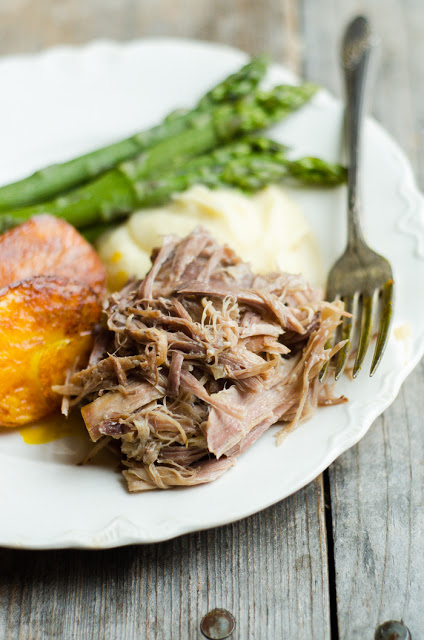 Easiest Pulled Pork in the Crockpot/Slow Cooker - Buttered Side Up