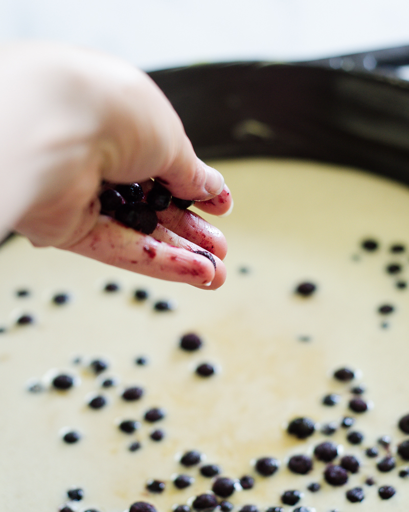 Blueberry Dutch Baby - Buttered Side Up