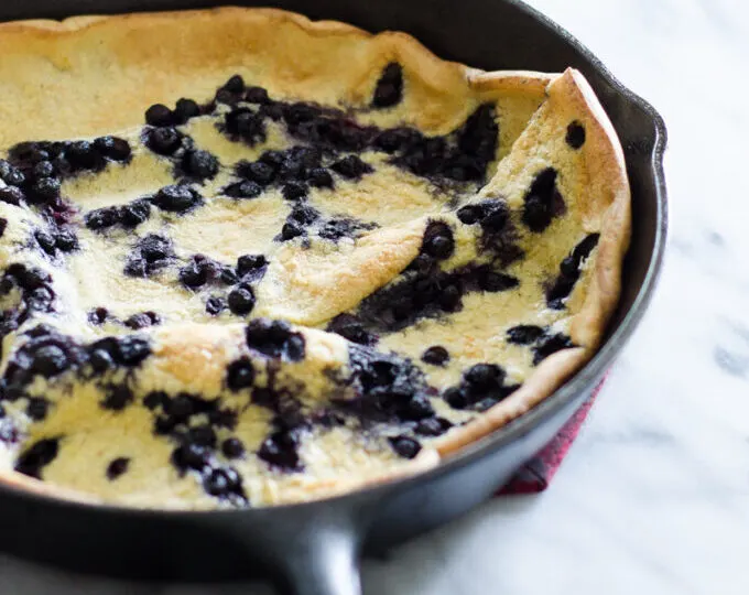 Blueberry Dutch Baby