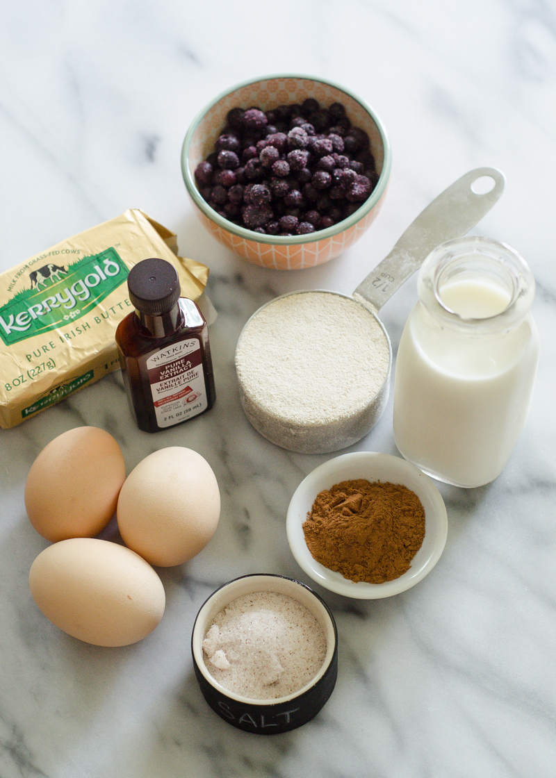 Blueberry Dutch Baby - Buttered Side Up