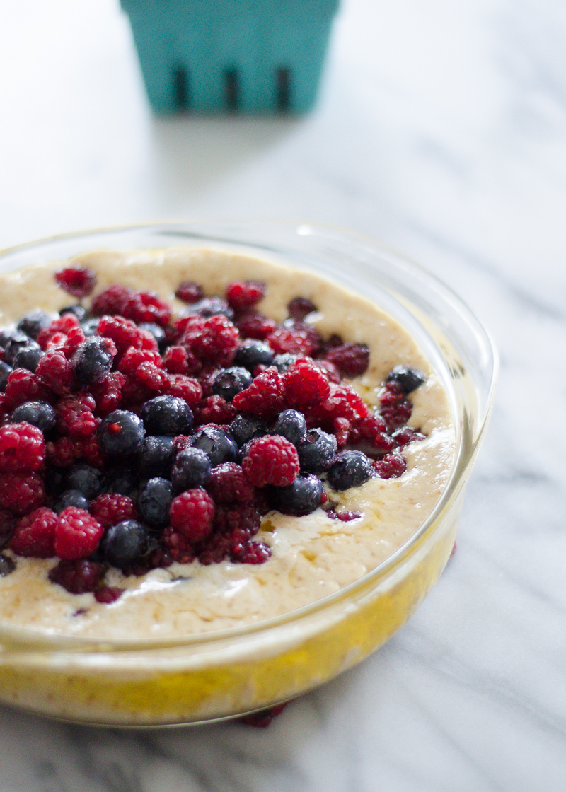 Mixed Fruit Cobbler - Buttered Side Up