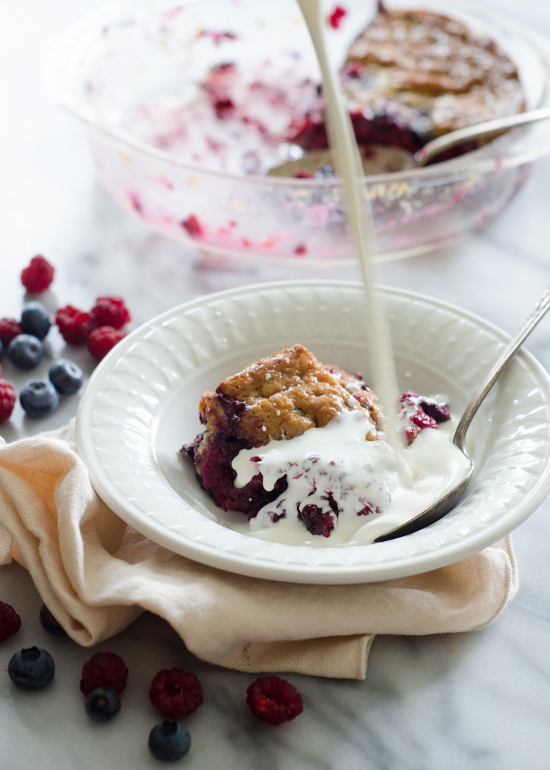 Mixed Fruit Cobbler - Buttered Side Up