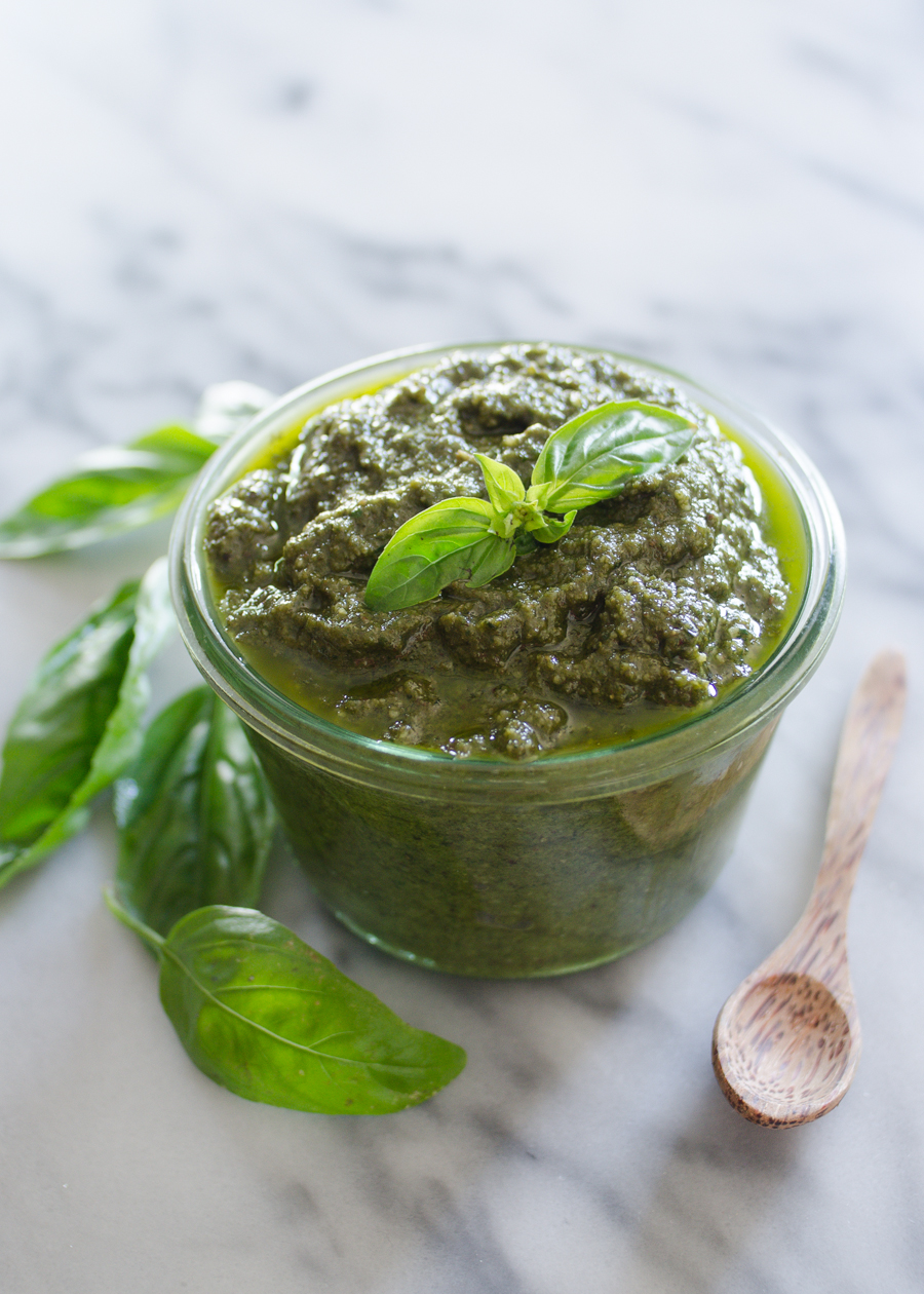 How to Make Basil Pesto