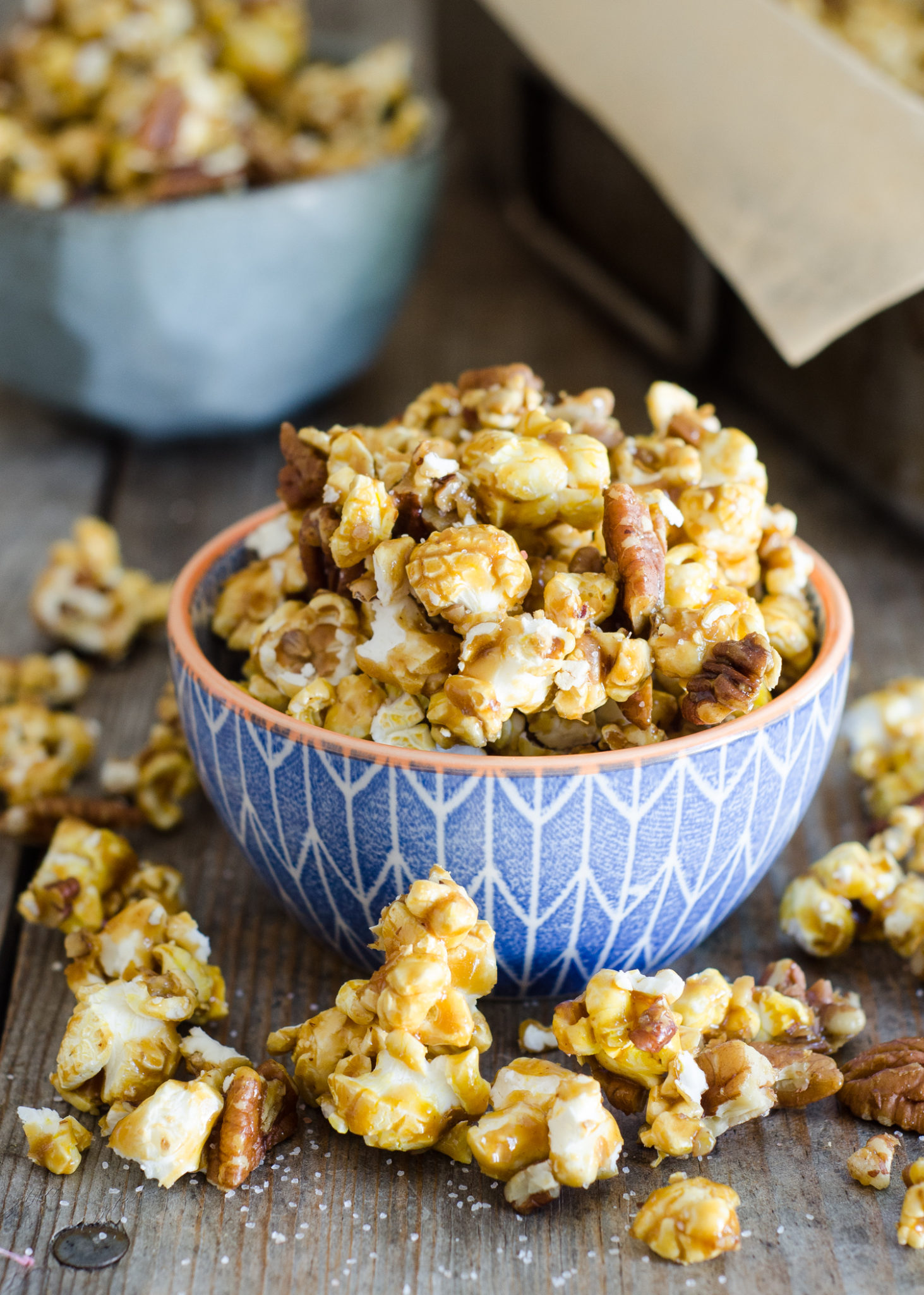 Salted Pecan Caramel Corn