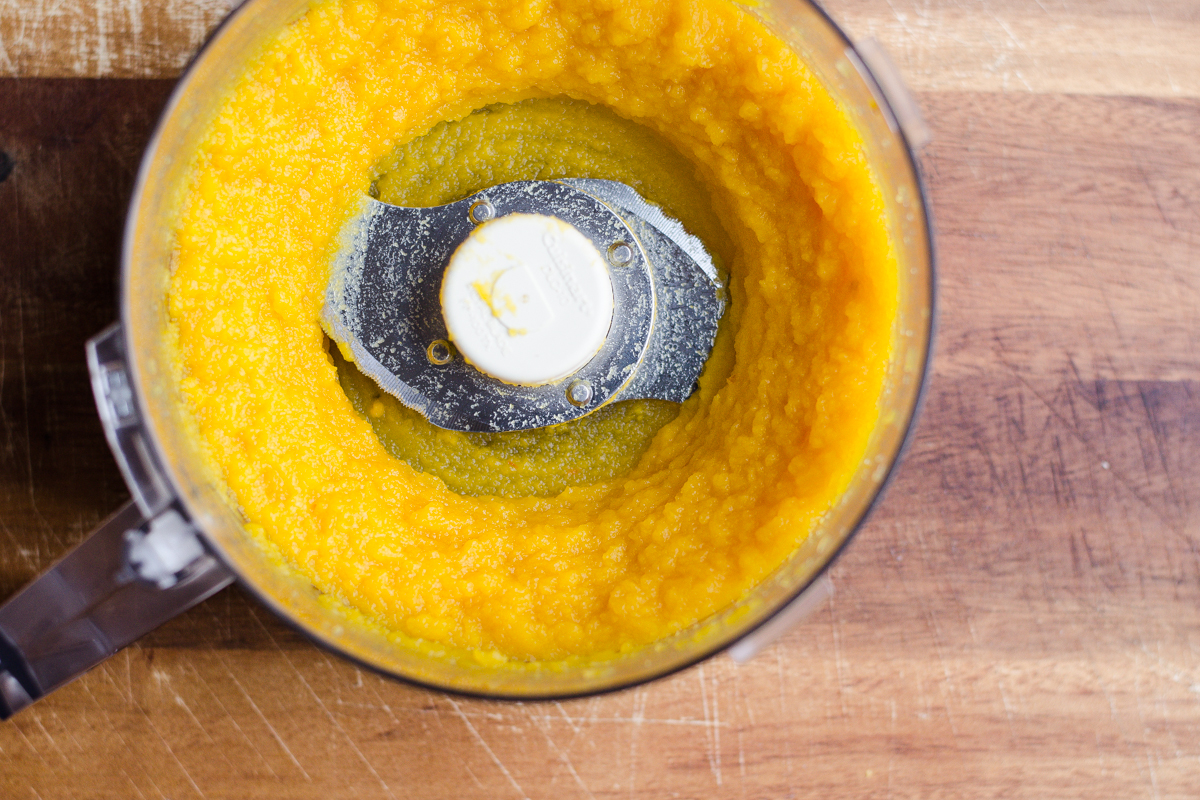 Homemade Roasted Pumpkin Puree