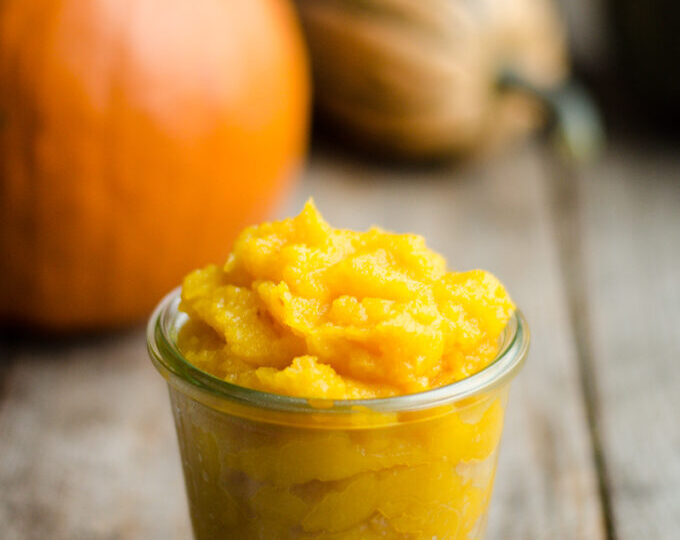 Homemade Roasted Pumpkin Puree