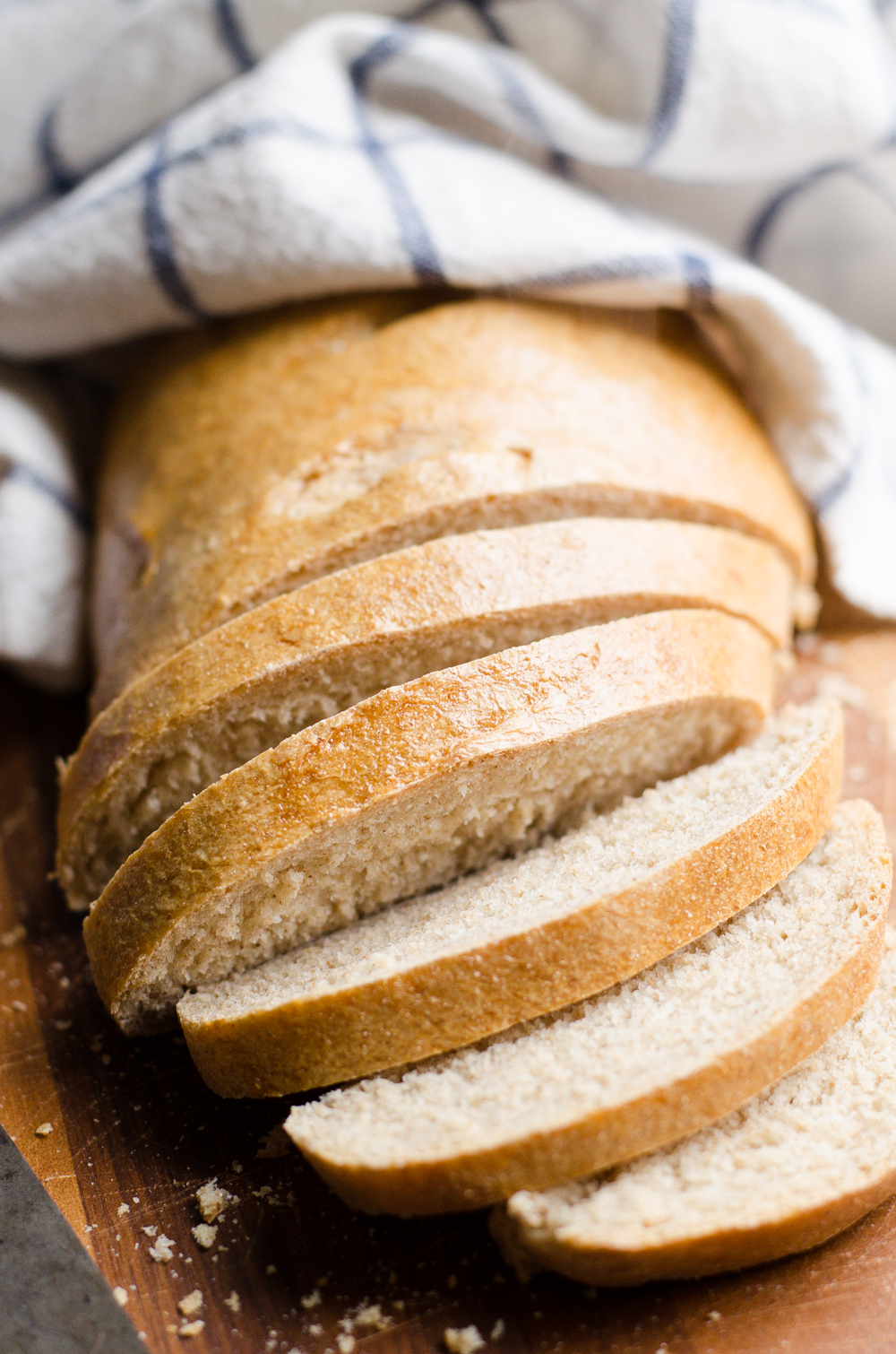 Whole Wheat French Bread | Buttered Side Up