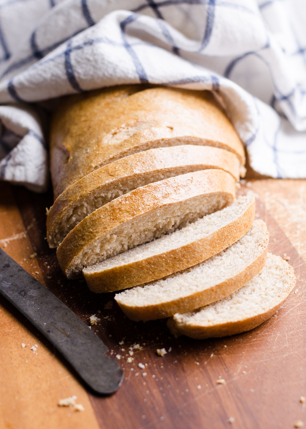 Whole Wheat French Bread | Buttered Side Up