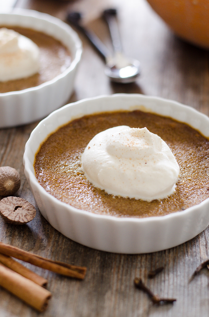 Easy Baked Pumpkin Custard | Buttered Side Up