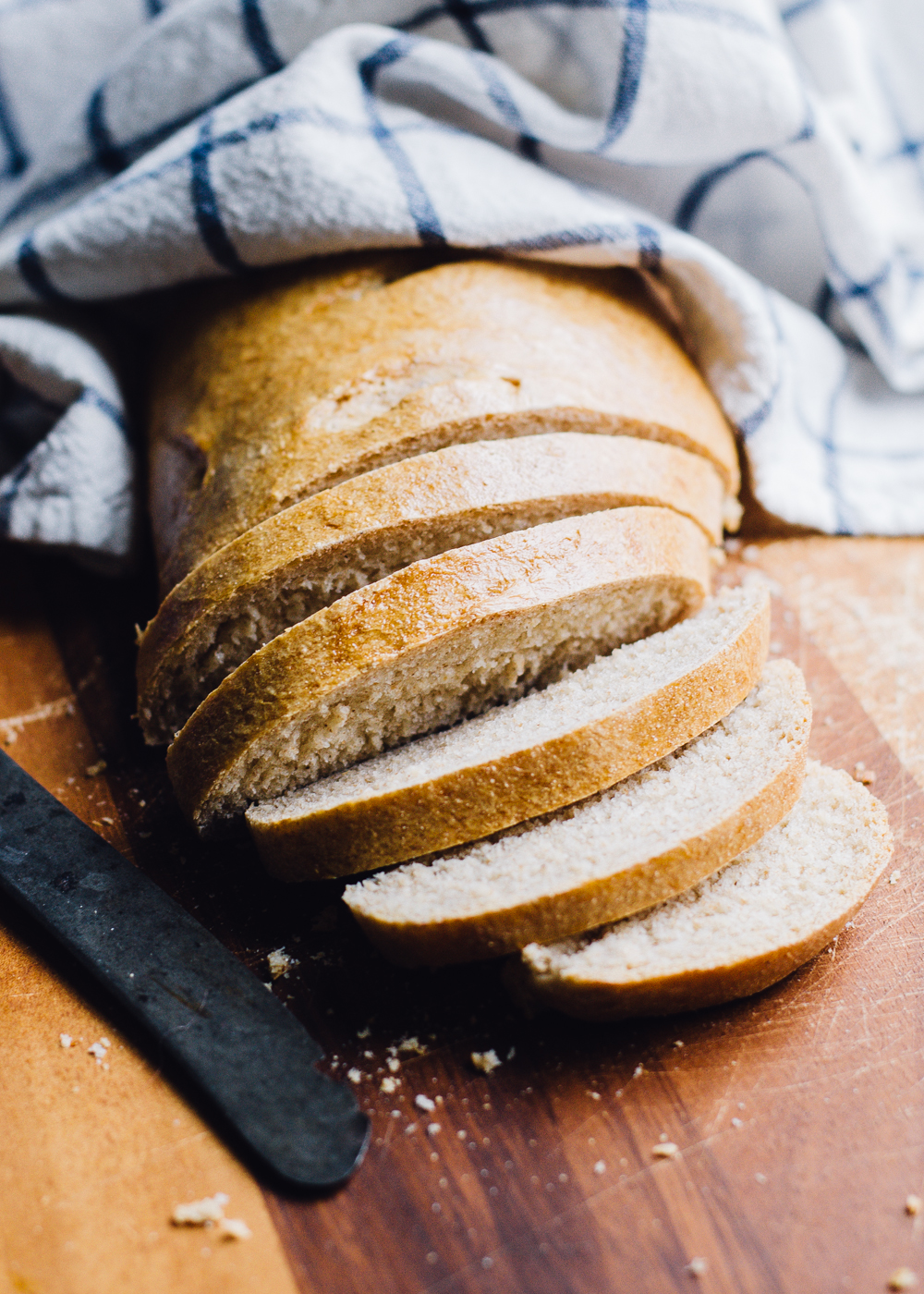 Whole Wheat French Bread | Buttered Side Up