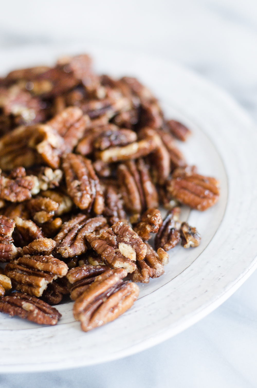 Maple Candied Pecans