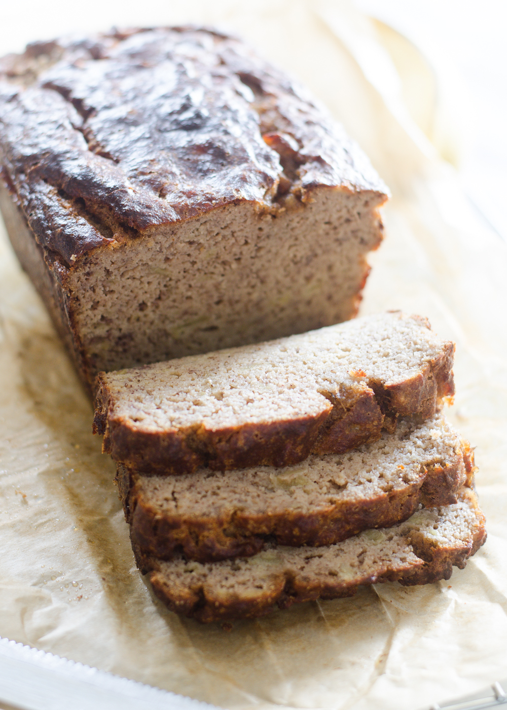 Coconut Flour Banana Bread (Gluten Free, Grain Free, Nut Free, Paleo Friendly, Sugar Free)