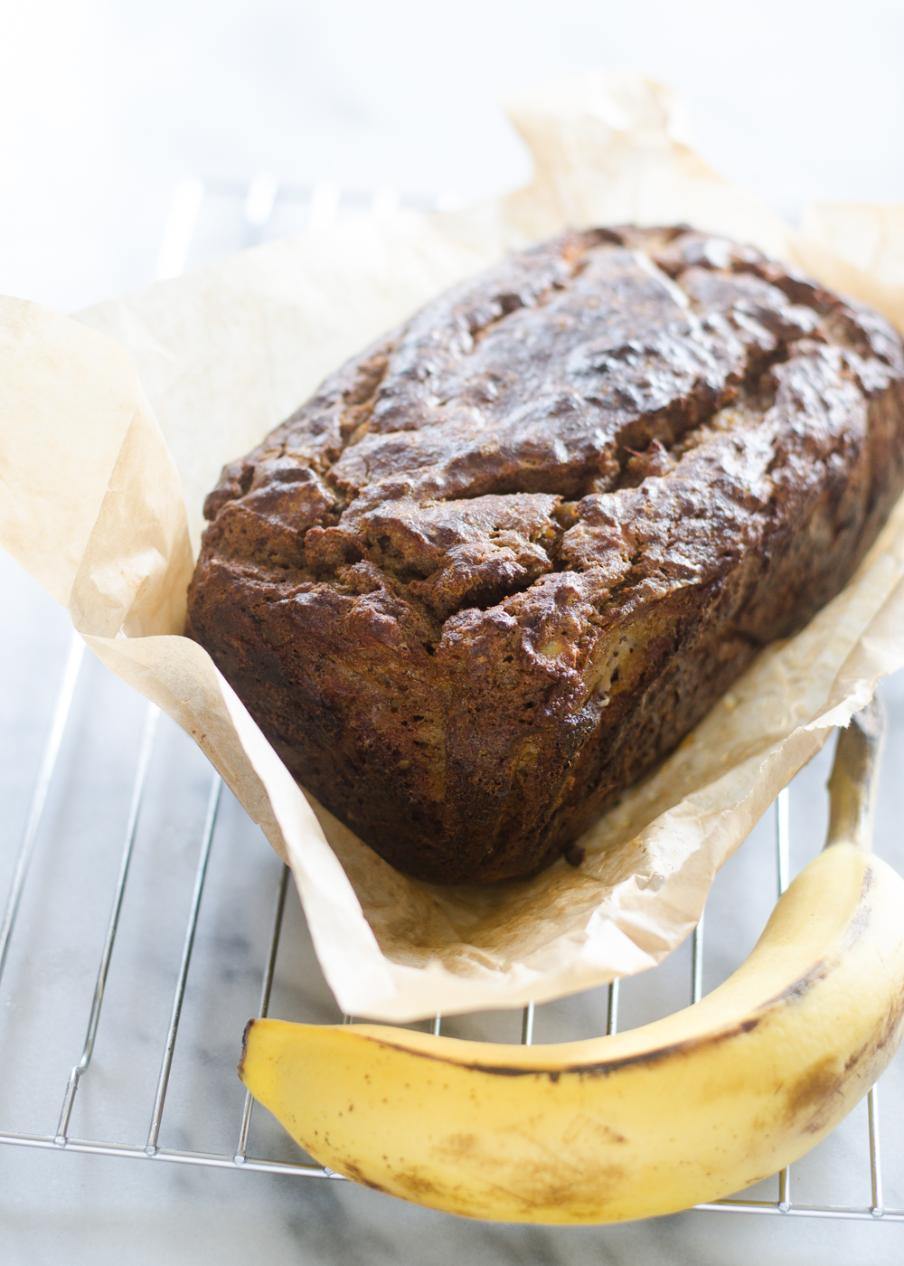 Coconut Flour Banana Bread (Gluten Free, Grain Free, Nut Free, Paleo Friendly, Sugar Free)