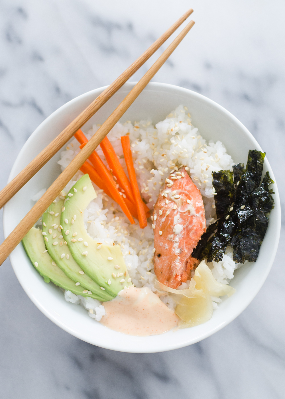 Sushi Rice Bowls | Buttered Side Up