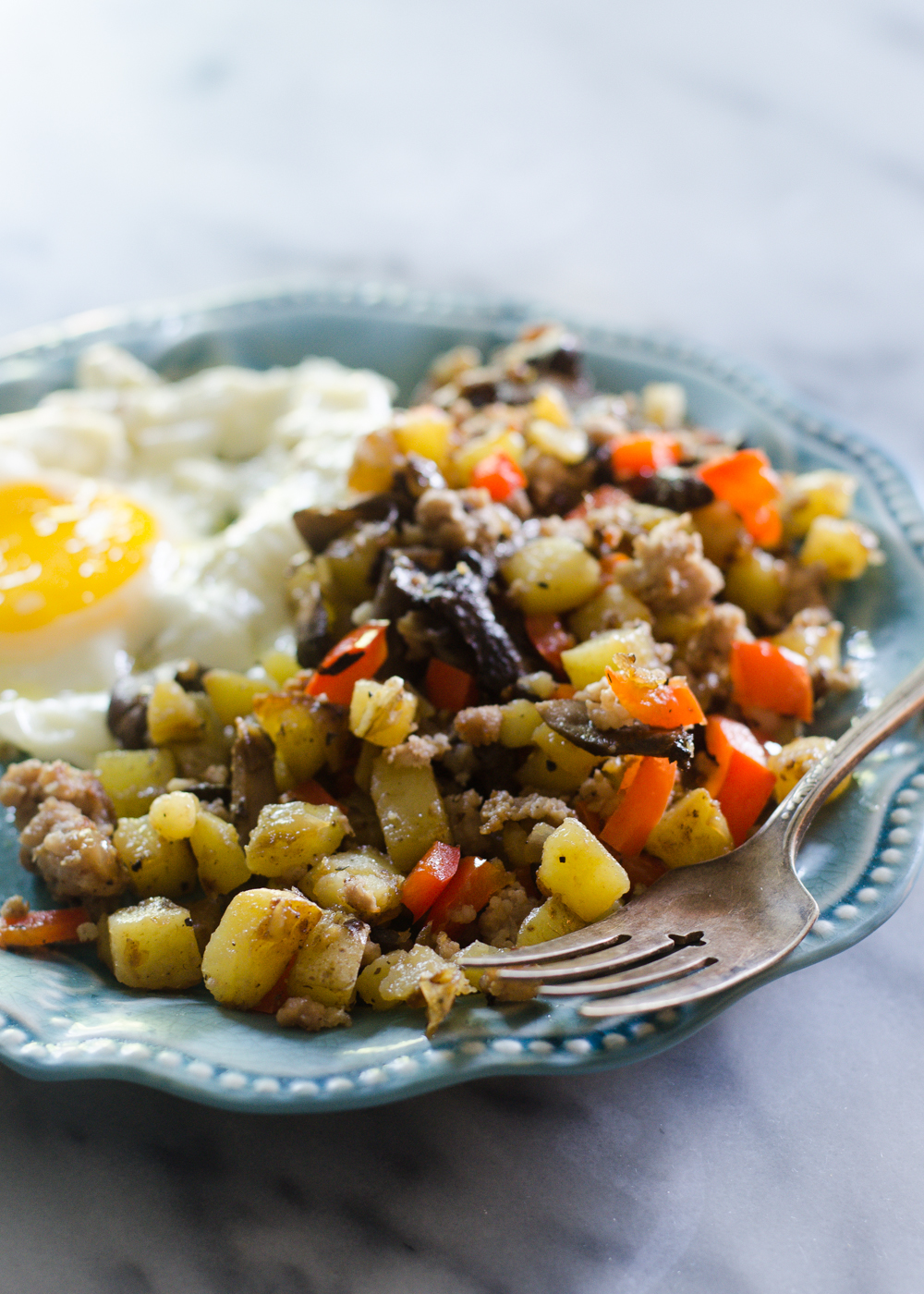 Sausage Breakfast Hash | Buttered Side Up