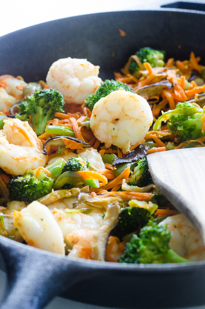 30 Minute Shrimp Stir-Fry