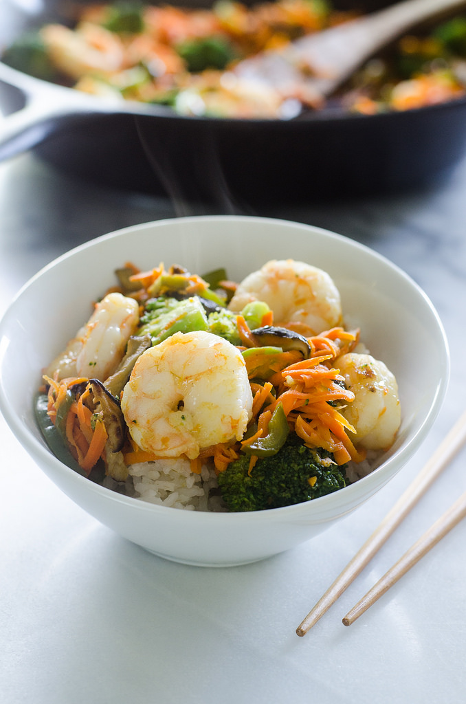 30 Minute Shrimp Stir-Fry