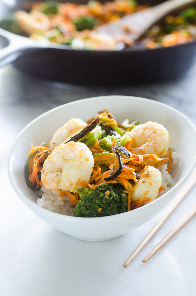 30 Minute Shrimp Stir-Fry