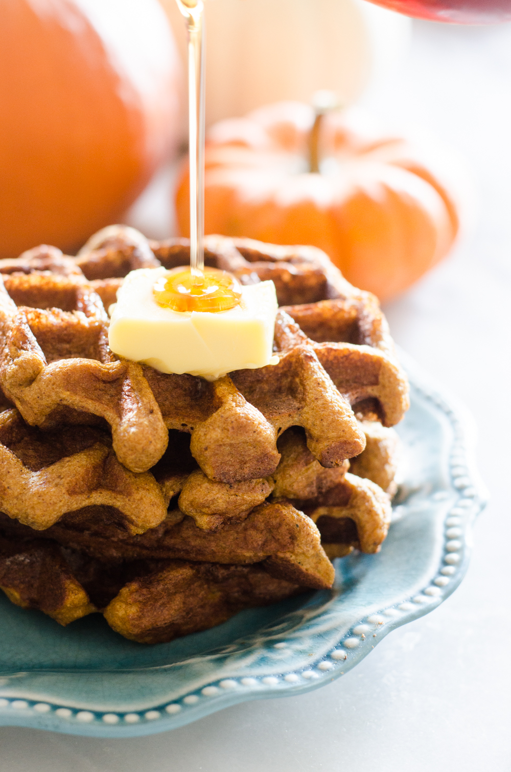 Gluten Free Pumpkin Waffles