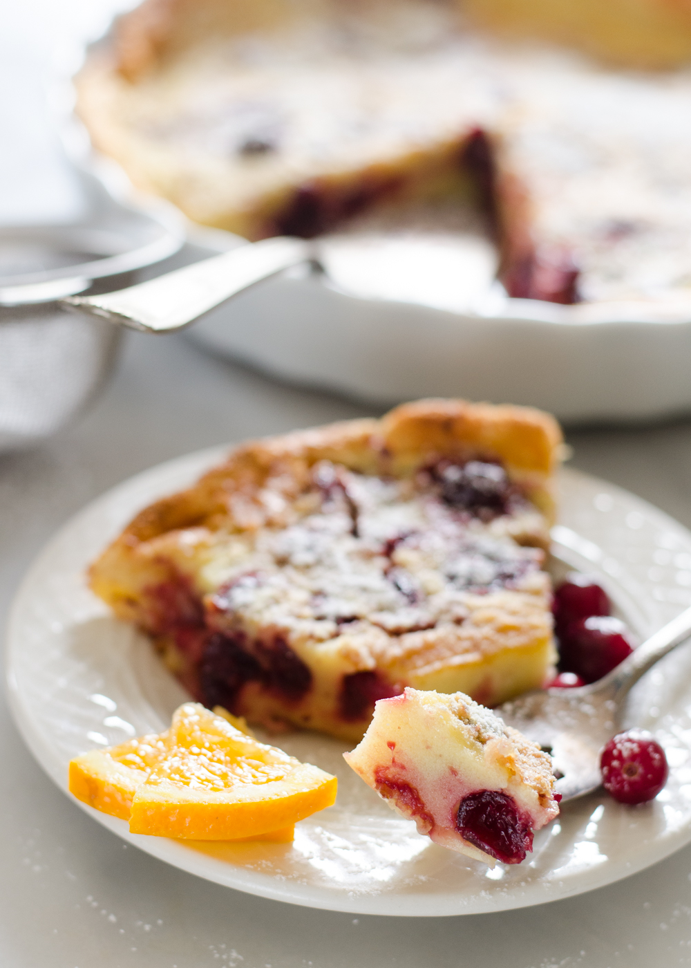 Cranberry Clafoutis - Buttered Side Up