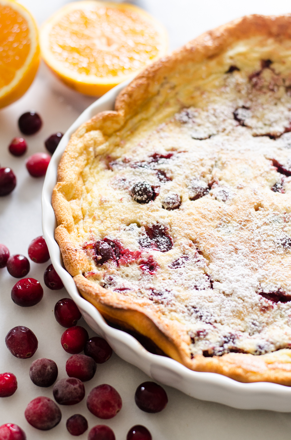 Cranberry Clafoutis